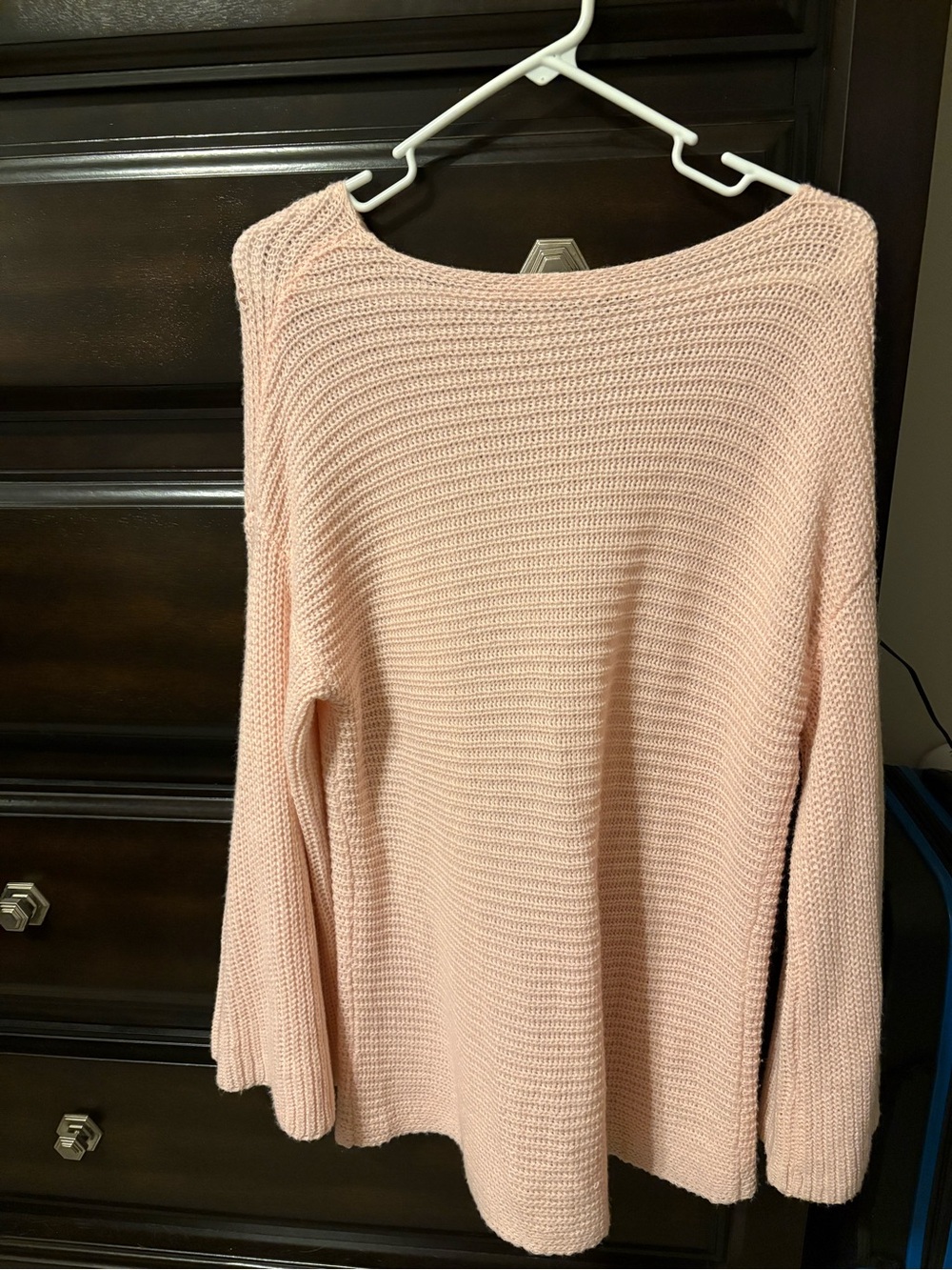 Women's Light Pink Knit Sweater